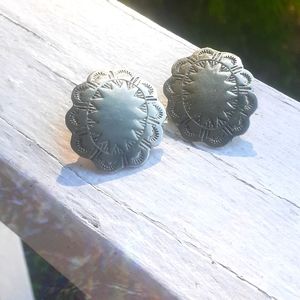 MEXICO Sterling Silver Vintage Earrings!